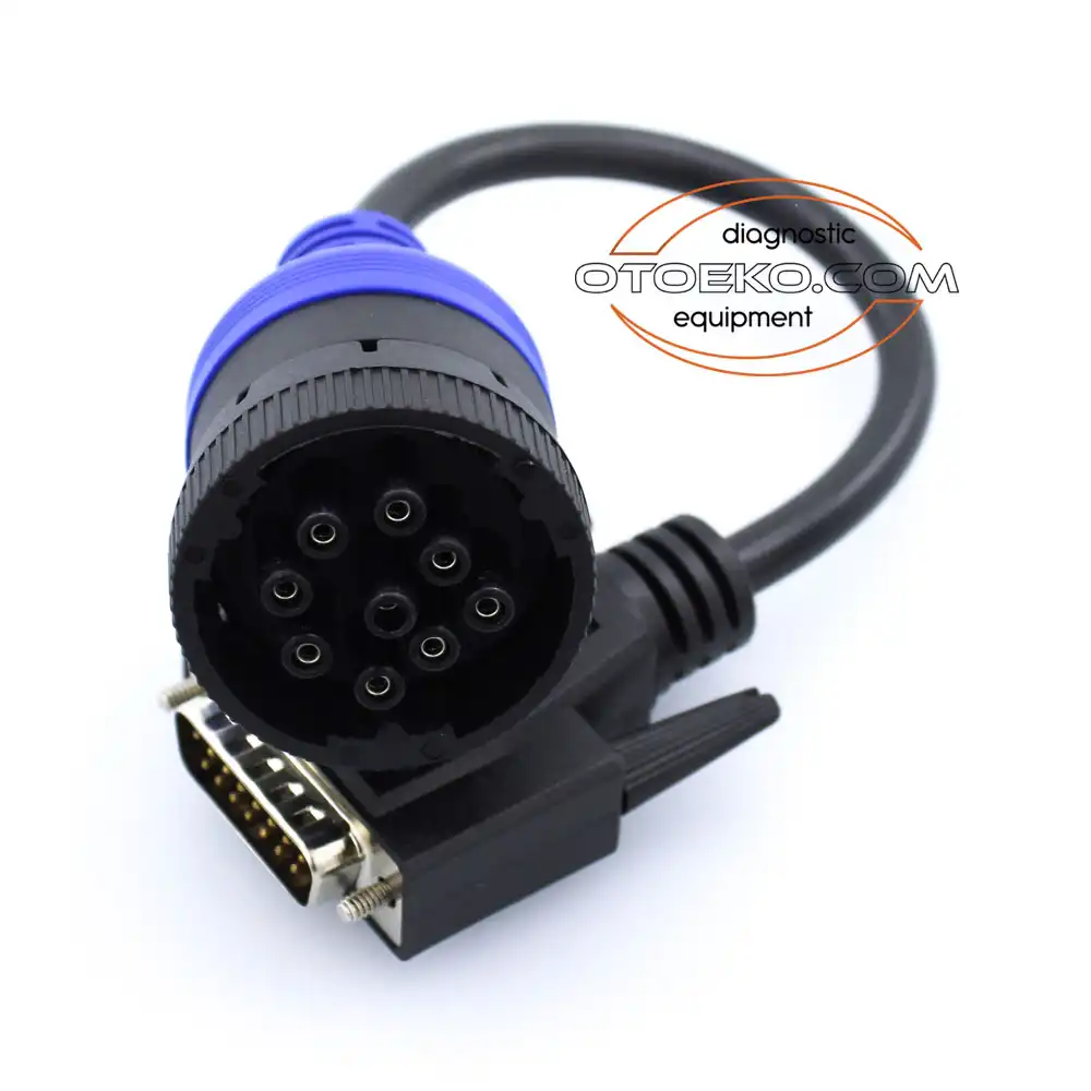 Nexiq 2 USB Link Diagnostic Scanner & Interface Cat J1939 9 Pin Kablosu — Industrial OBD2 Diagnostic Adapter Cable - 12
